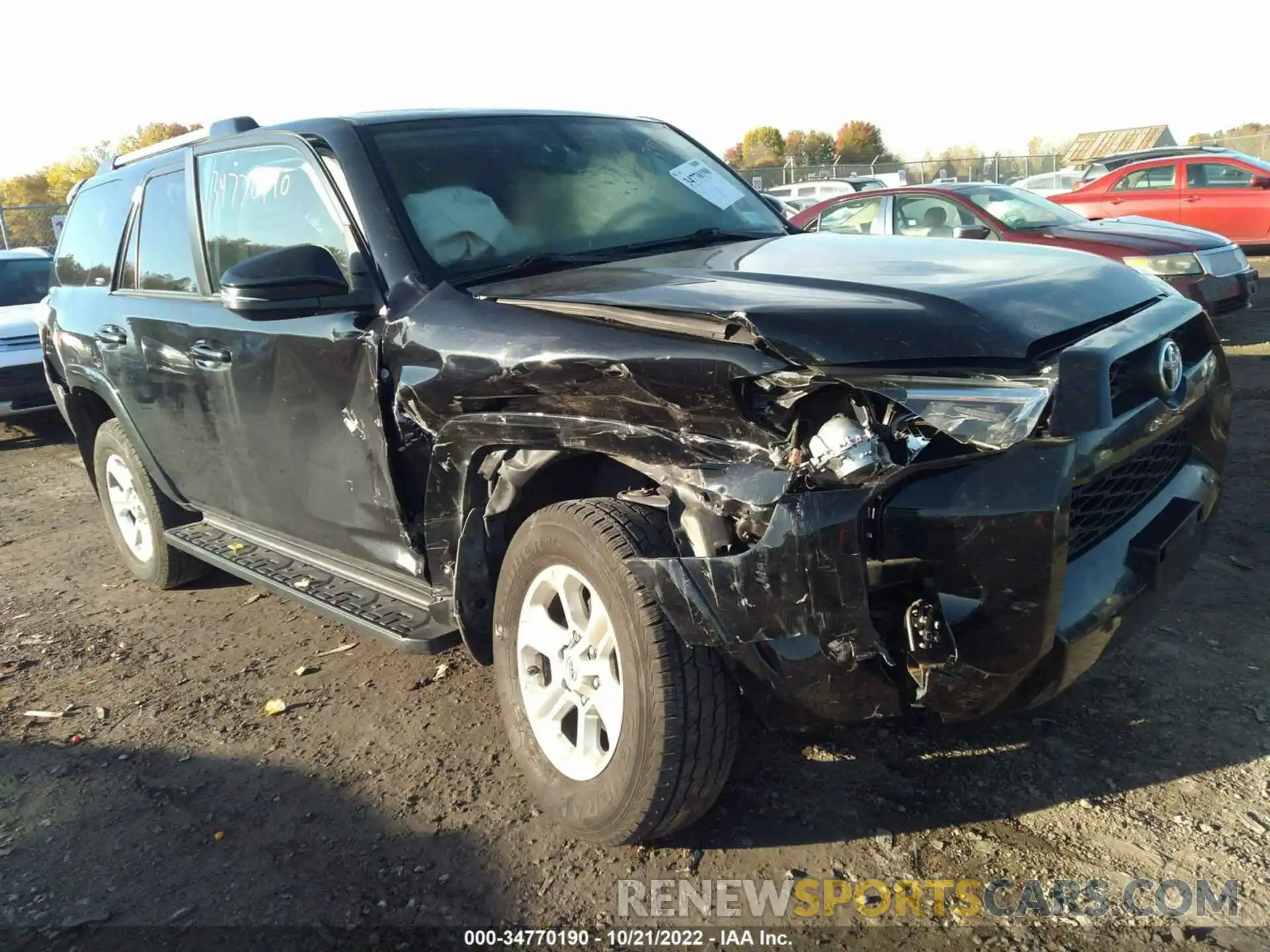 1 Фотография поврежденного автомобиля JTEBU5JR2K5720411 TOYOTA 4RUNNER 2019