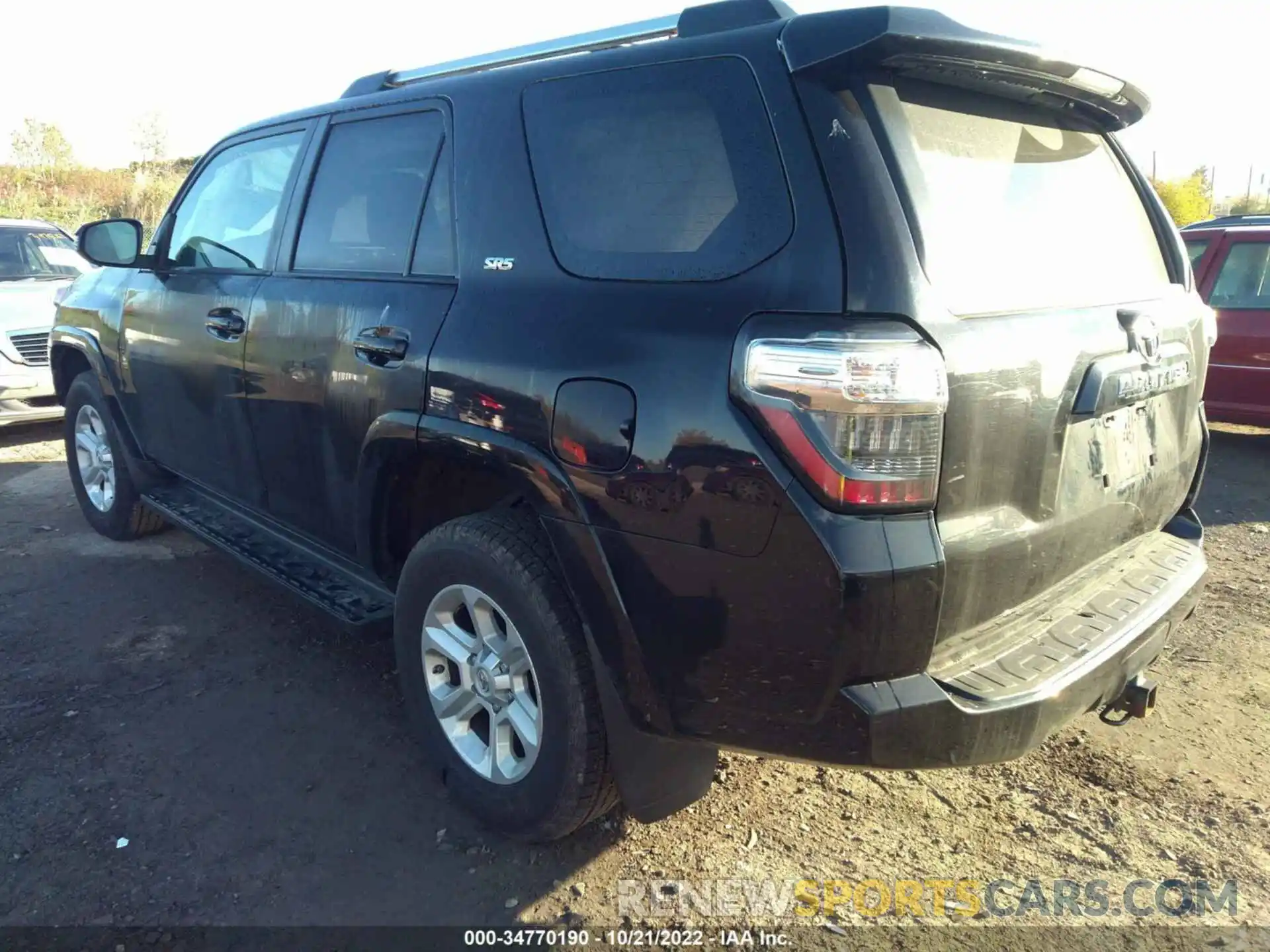 3 Фотография поврежденного автомобиля JTEBU5JR2K5720411 TOYOTA 4RUNNER 2019