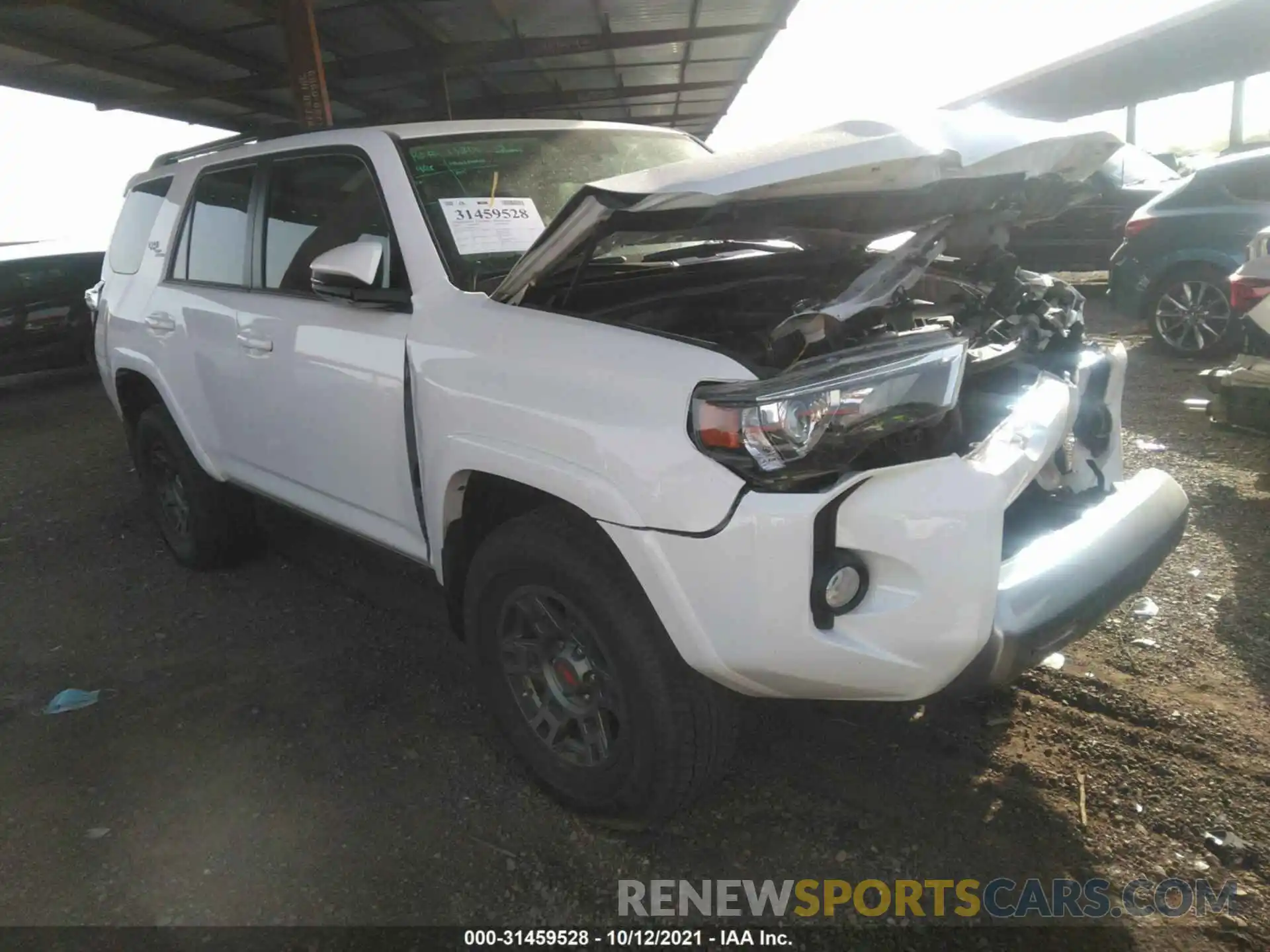 1 Photograph of a damaged car JTEBU5JR2K5722112 TOYOTA 4RUNNER 2019