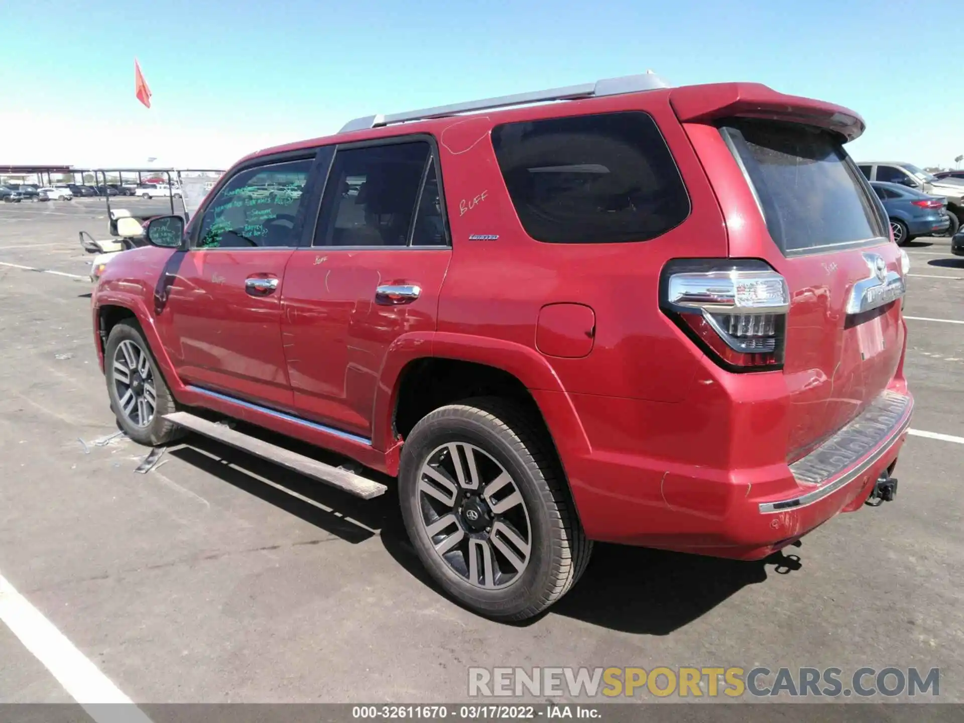 3 Photograph of a damaged car JTEBU5JR2K5725768 TOYOTA 4RUNNER 2019