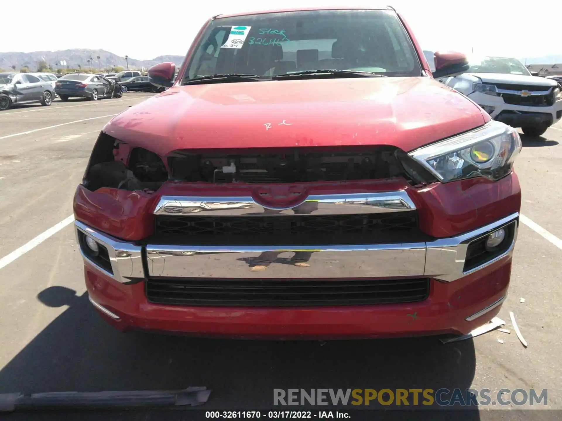 6 Photograph of a damaged car JTEBU5JR2K5725768 TOYOTA 4RUNNER 2019