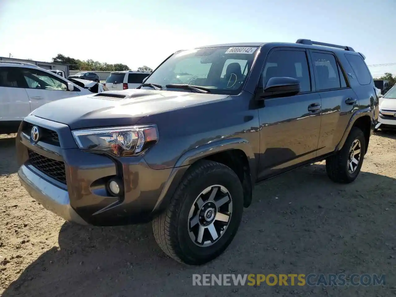 2 Photograph of a damaged car JTEBU5JR2K5726662 TOYOTA 4RUNNER 2019