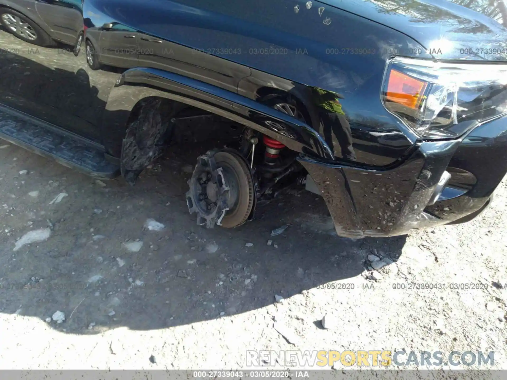 6 Photograph of a damaged car JTEBU5JR2K5728492 TOYOTA 4RUNNER 2019