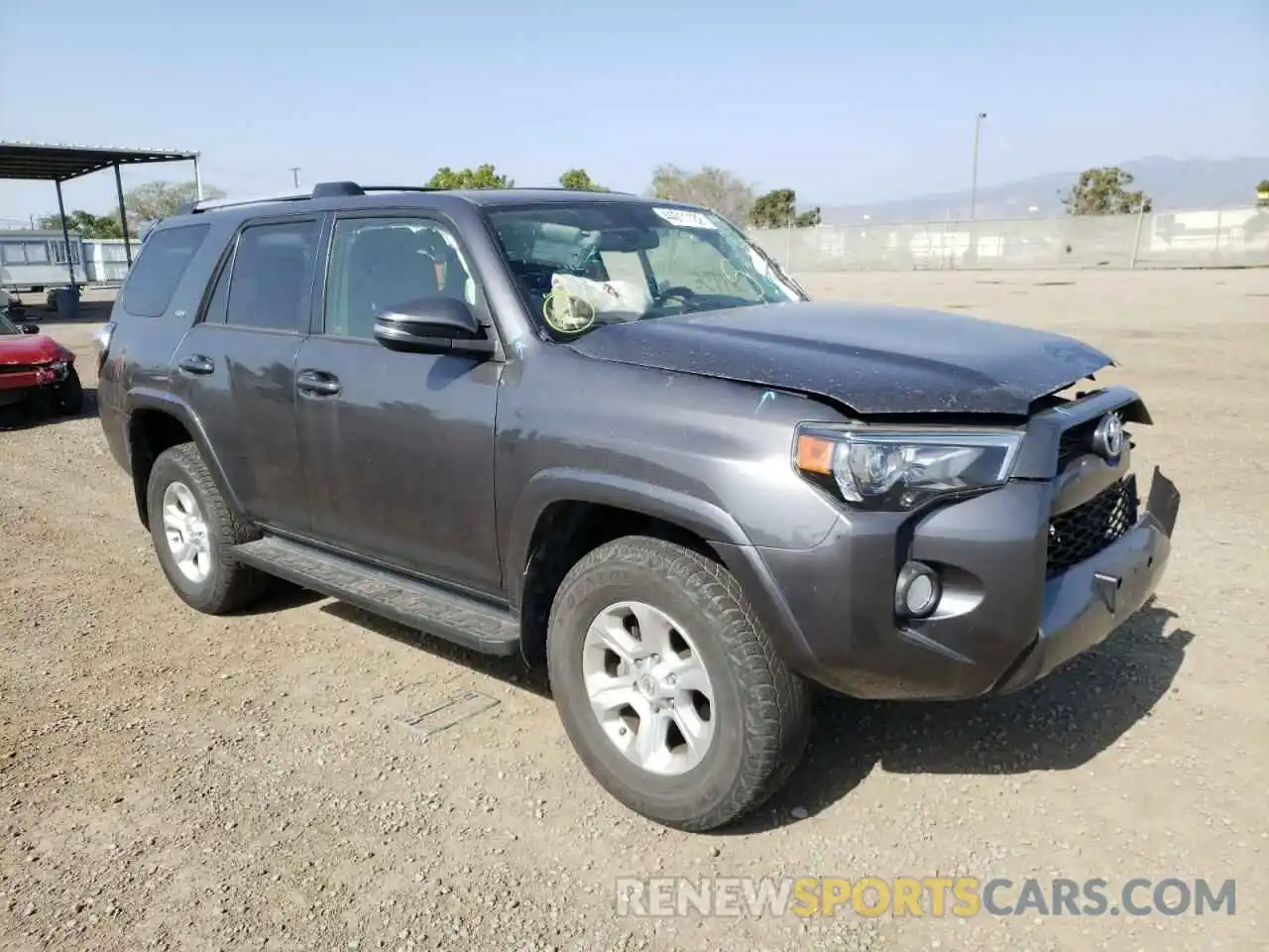 1 Photograph of a damaged car JTEBU5JR2K5728833 TOYOTA 4RUNNER 2019