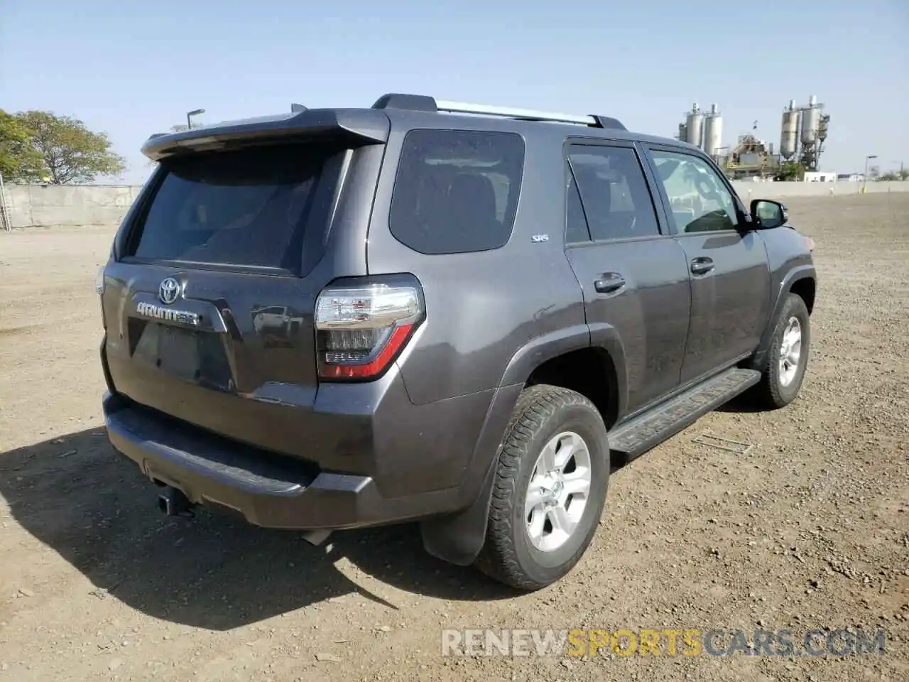 4 Фотография поврежденного автомобиля JTEBU5JR2K5728833 TOYOTA 4RUNNER 2019