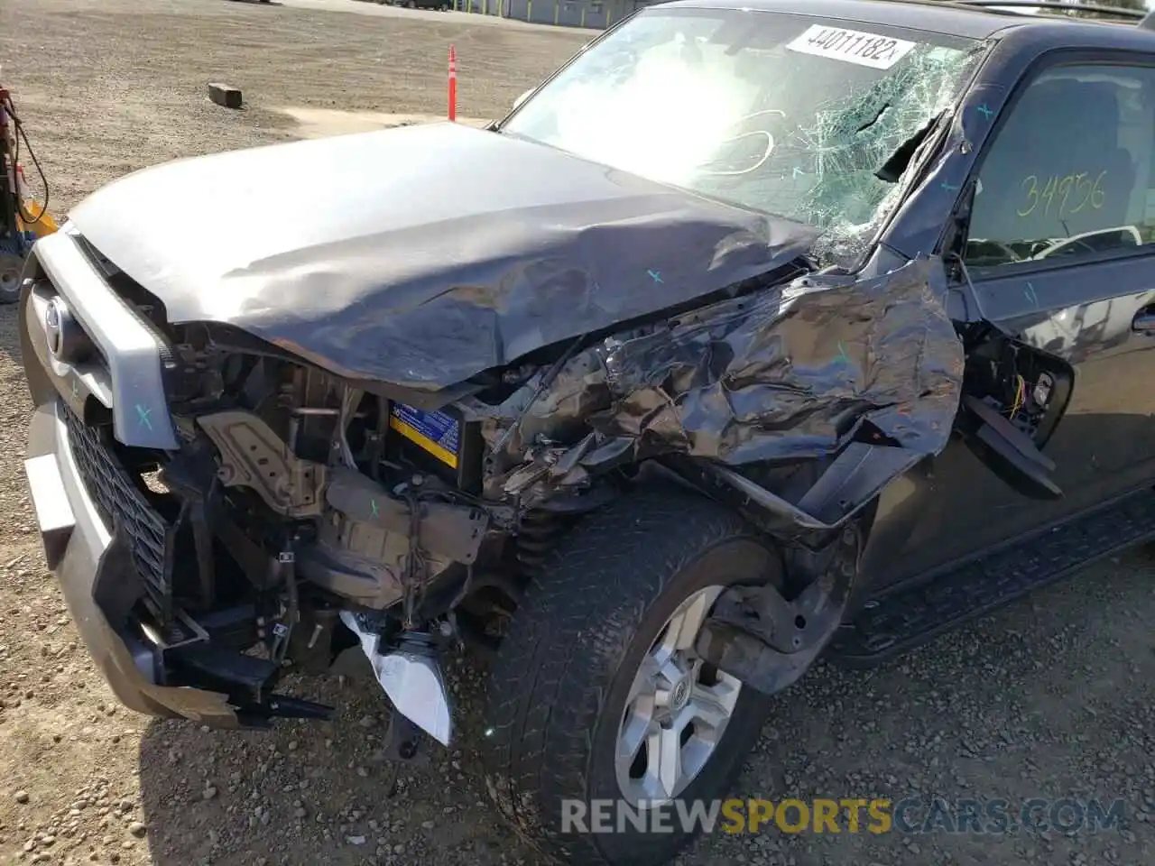 9 Photograph of a damaged car JTEBU5JR2K5728833 TOYOTA 4RUNNER 2019