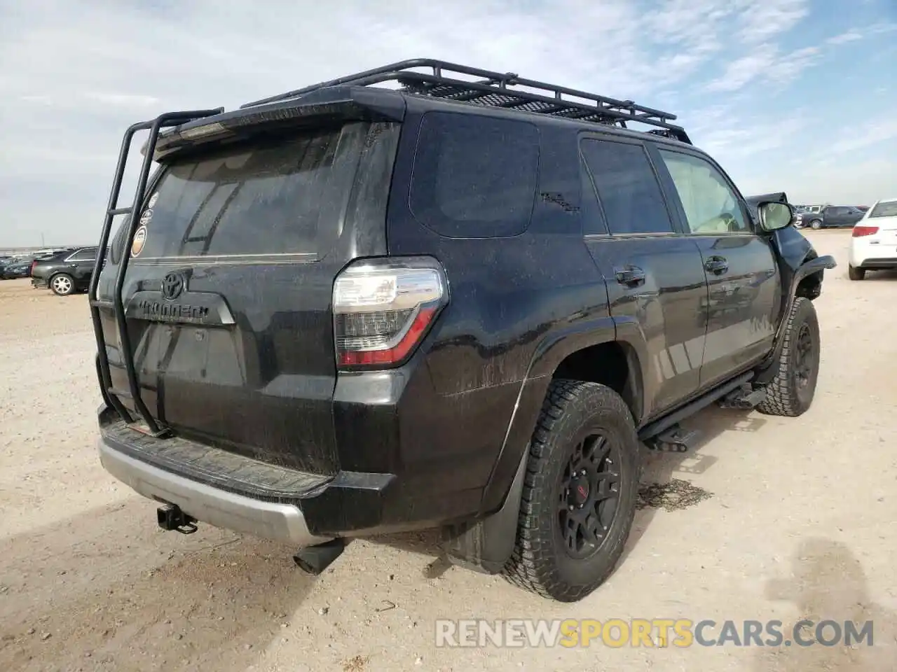 4 Фотография поврежденного автомобиля JTEBU5JR2K5734504 TOYOTA 4RUNNER 2019