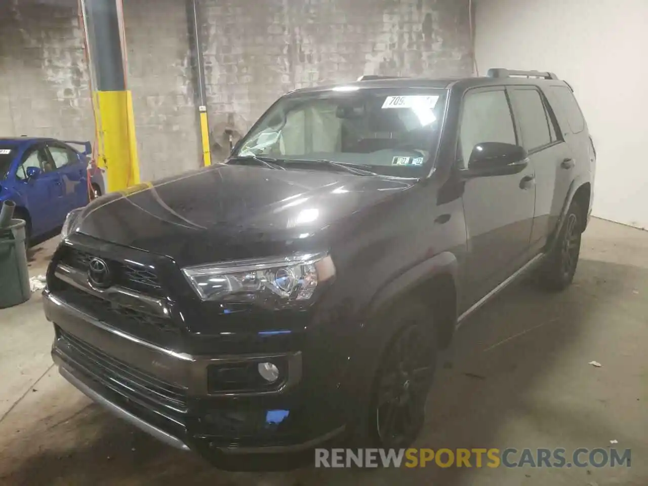 2 Photograph of a damaged car JTEBU5JR2K5734776 TOYOTA 4RUNNER 2019