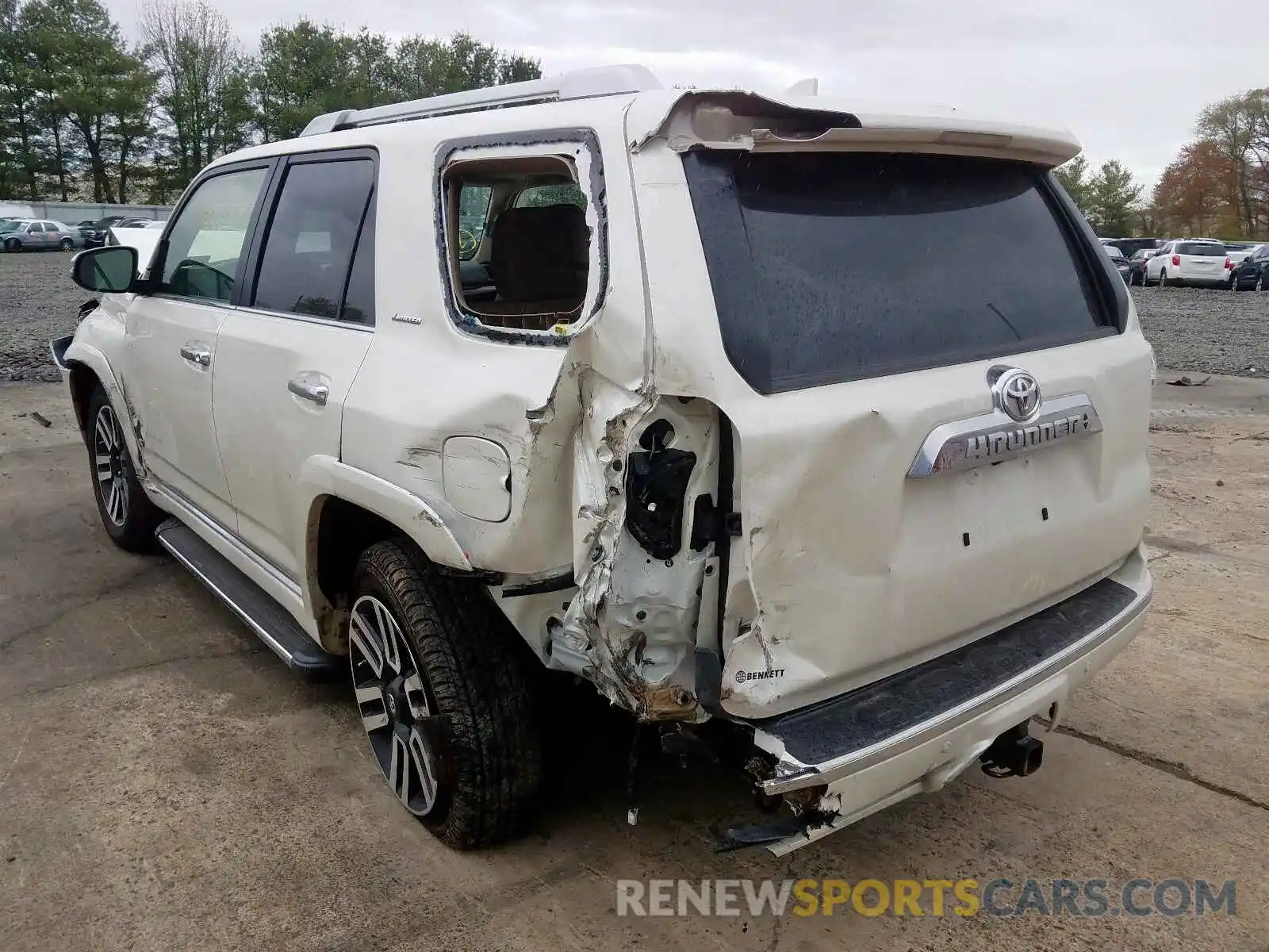 3 Photograph of a damaged car JTEBU5JR2K5734857 TOYOTA 4RUNNER 2019