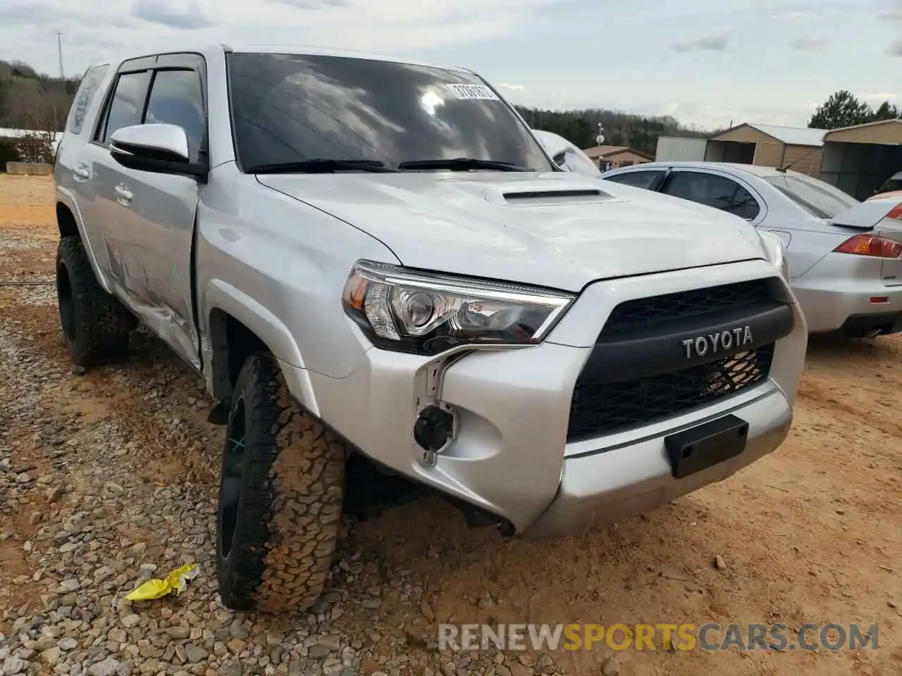 1 Photograph of a damaged car JTEBU5JR2K5734972 TOYOTA 4RUNNER 2019