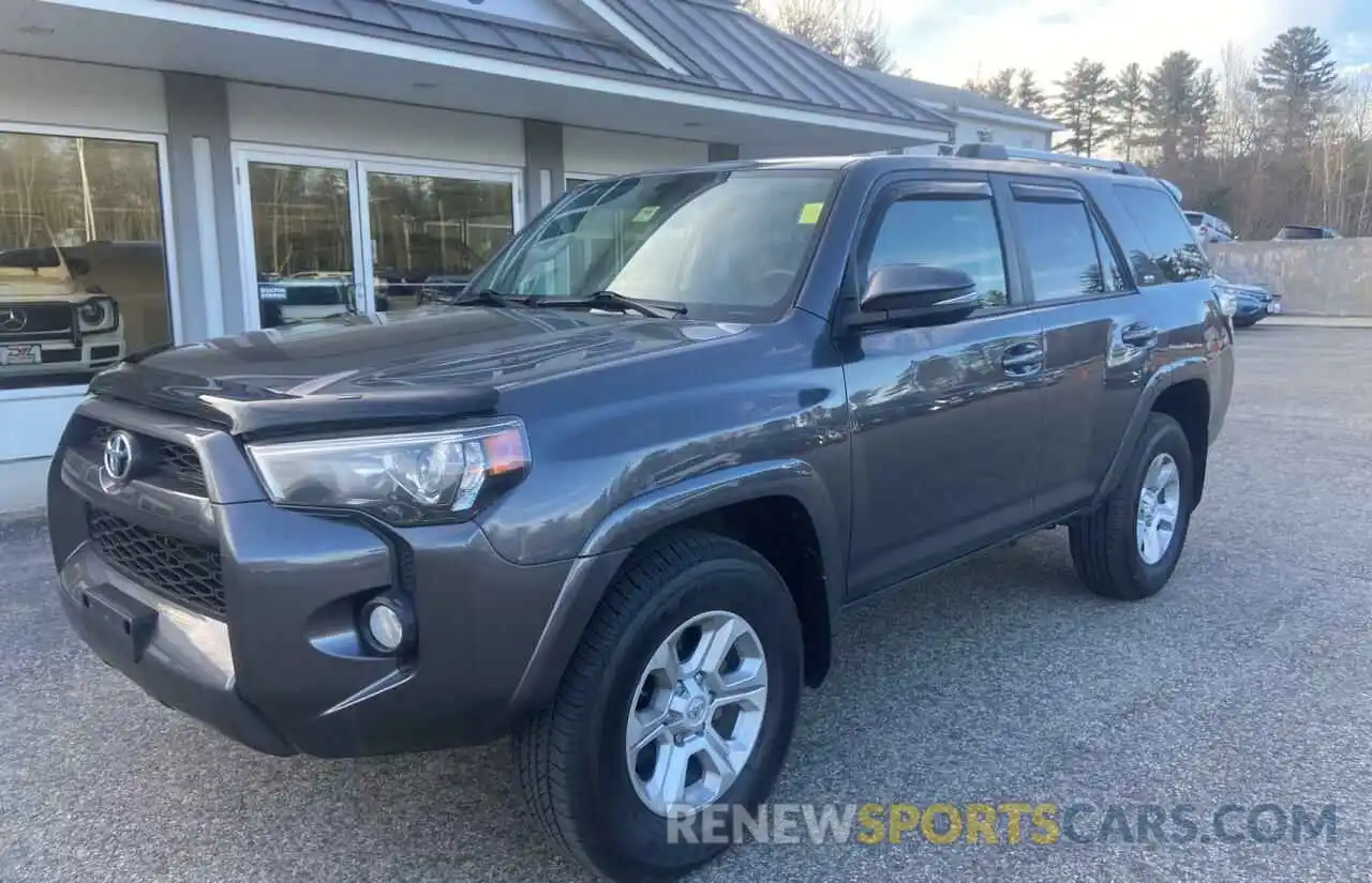 2 Photograph of a damaged car JTEBU5JR3K5612735 TOYOTA 4RUNNER 2019