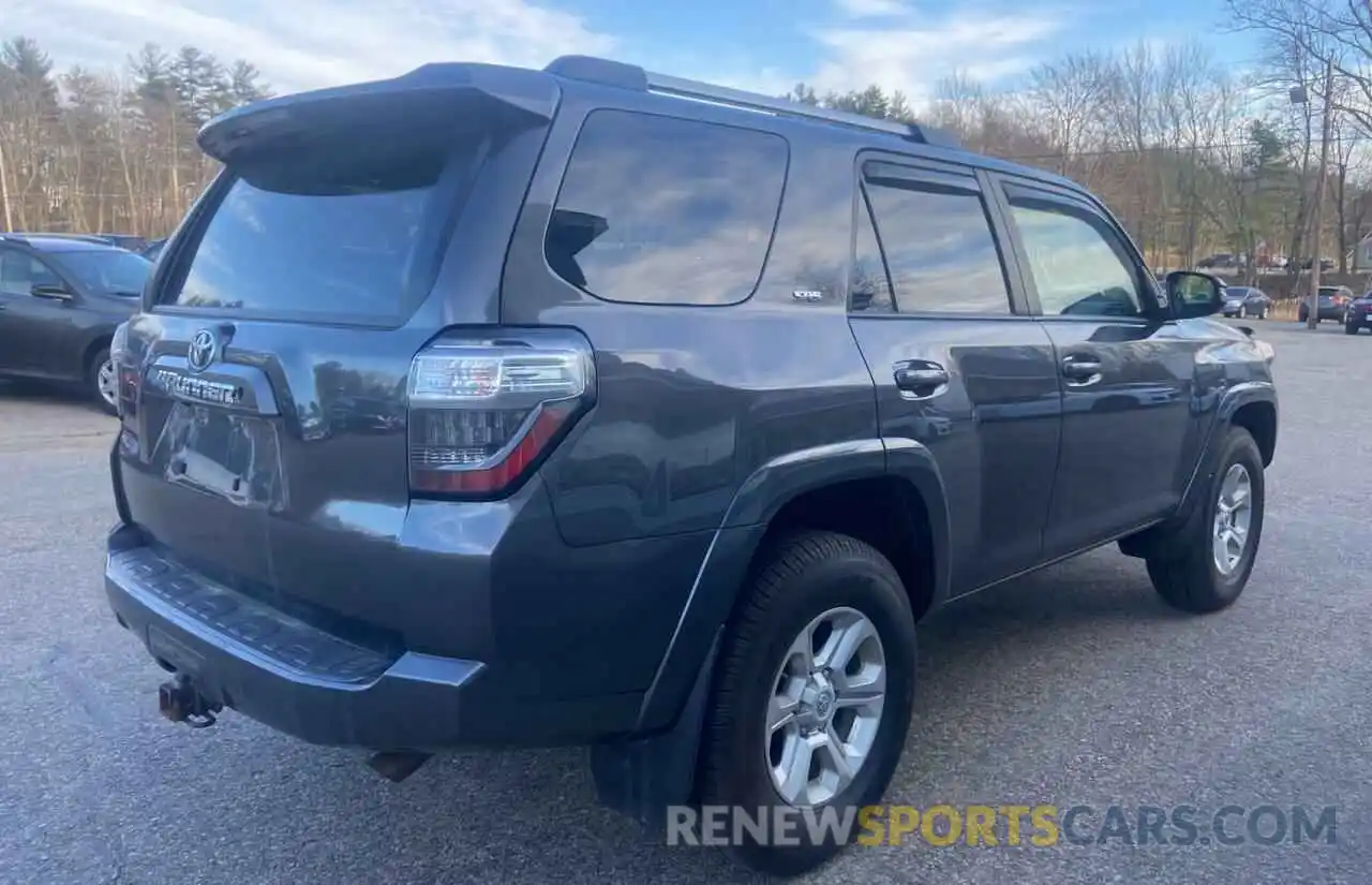 4 Photograph of a damaged car JTEBU5JR3K5612735 TOYOTA 4RUNNER 2019