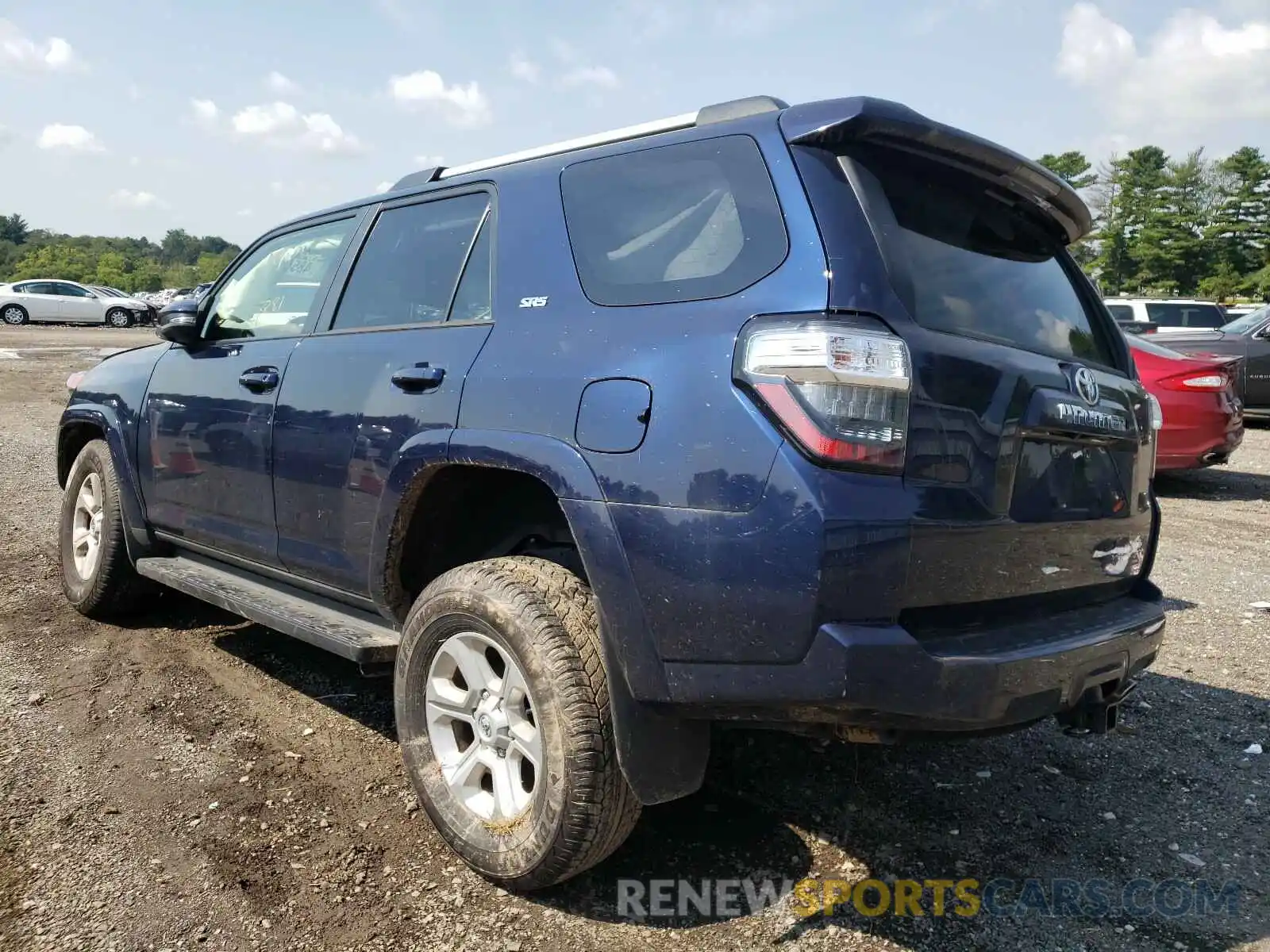 3 Фотография поврежденного автомобиля JTEBU5JR3K5614095 TOYOTA 4RUNNER 2019