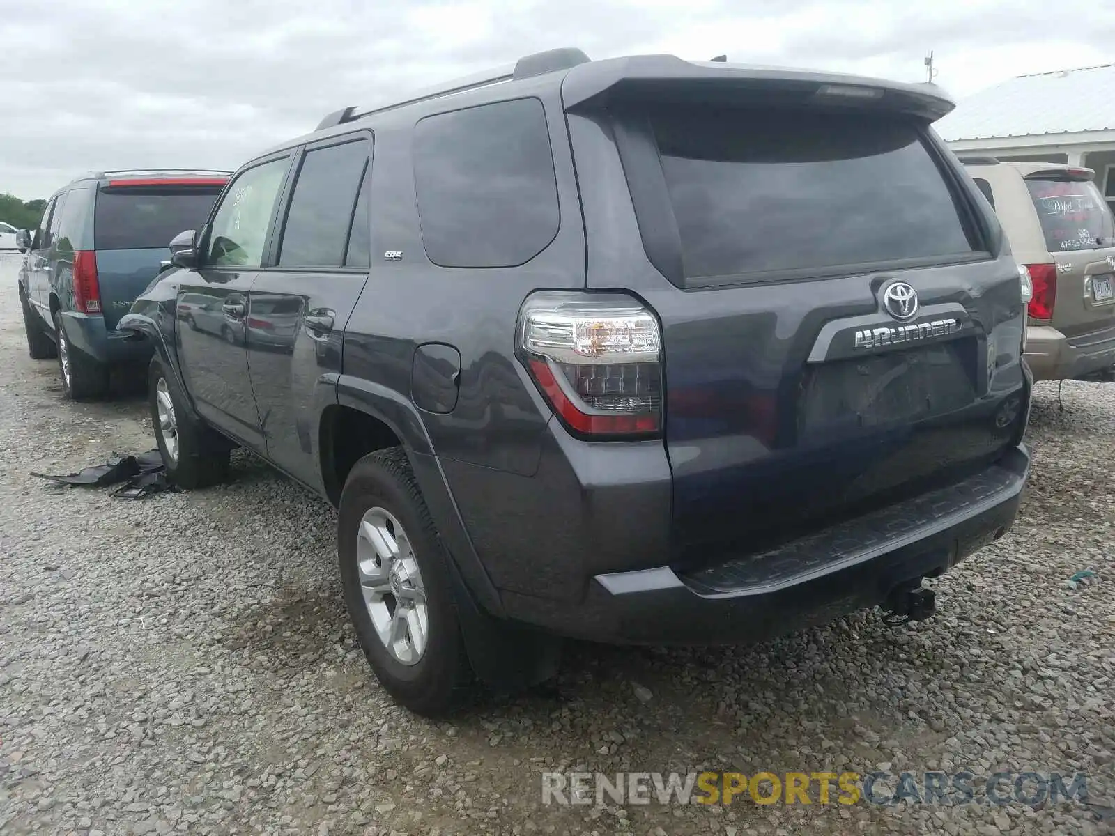 3 Photograph of a damaged car JTEBU5JR3K5615022 TOYOTA 4RUNNER 2019