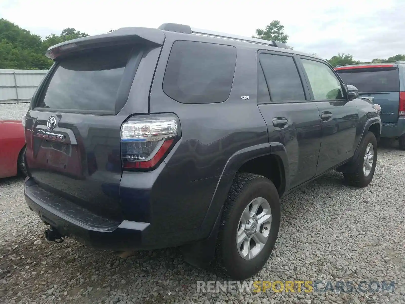 4 Photograph of a damaged car JTEBU5JR3K5615022 TOYOTA 4RUNNER 2019