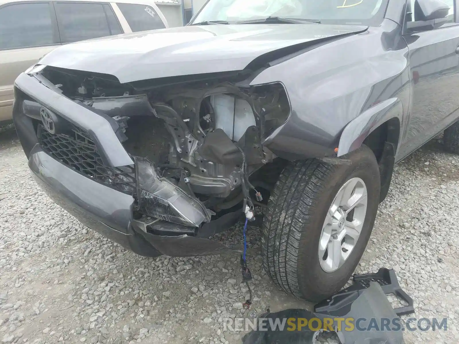 9 Photograph of a damaged car JTEBU5JR3K5615022 TOYOTA 4RUNNER 2019