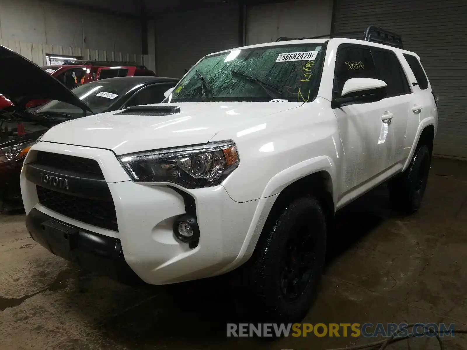 2 Photograph of a damaged car JTEBU5JR3K5620821 TOYOTA 4RUNNER 2019