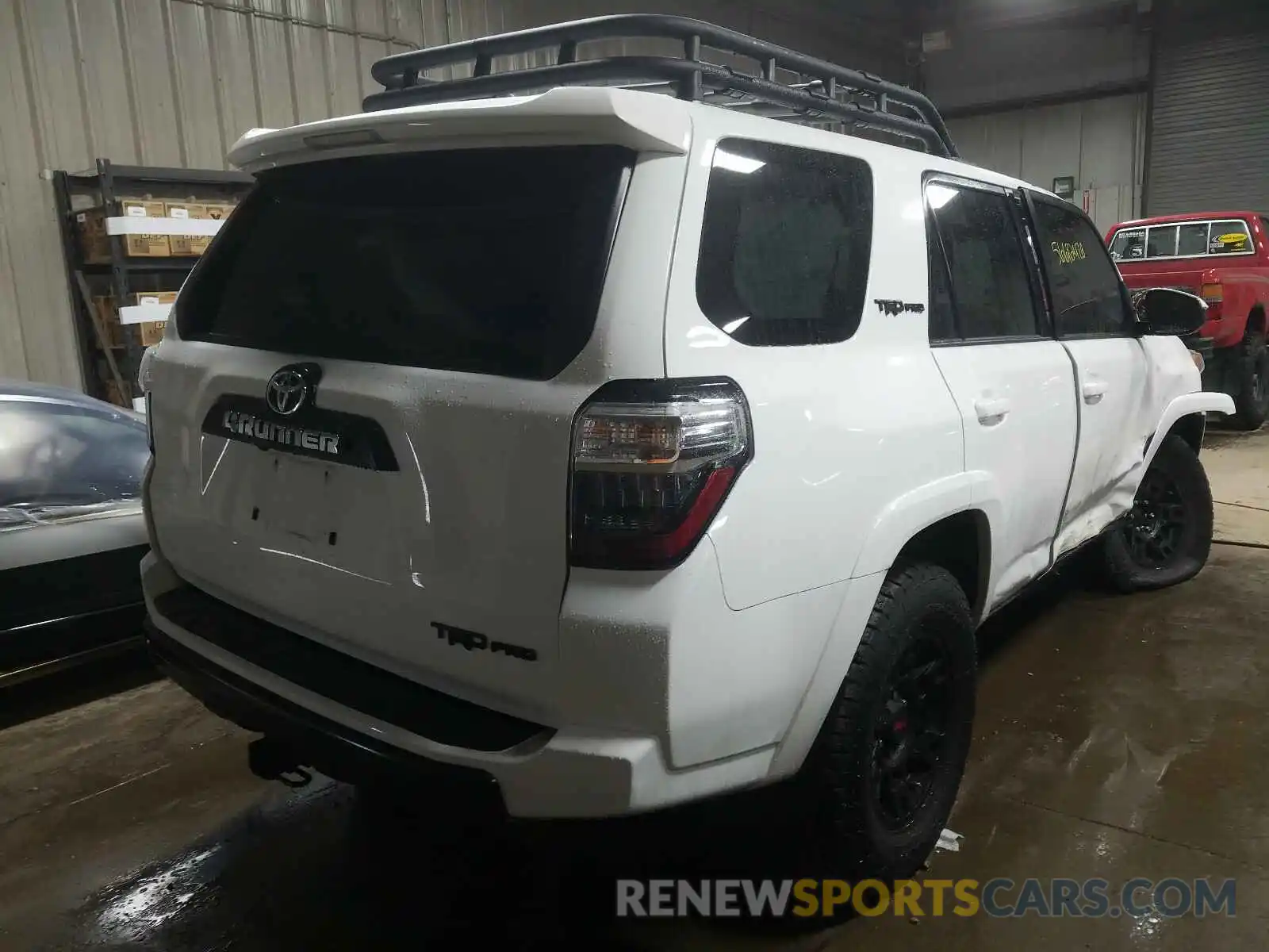 4 Фотография поврежденного автомобиля JTEBU5JR3K5620821 TOYOTA 4RUNNER 2019