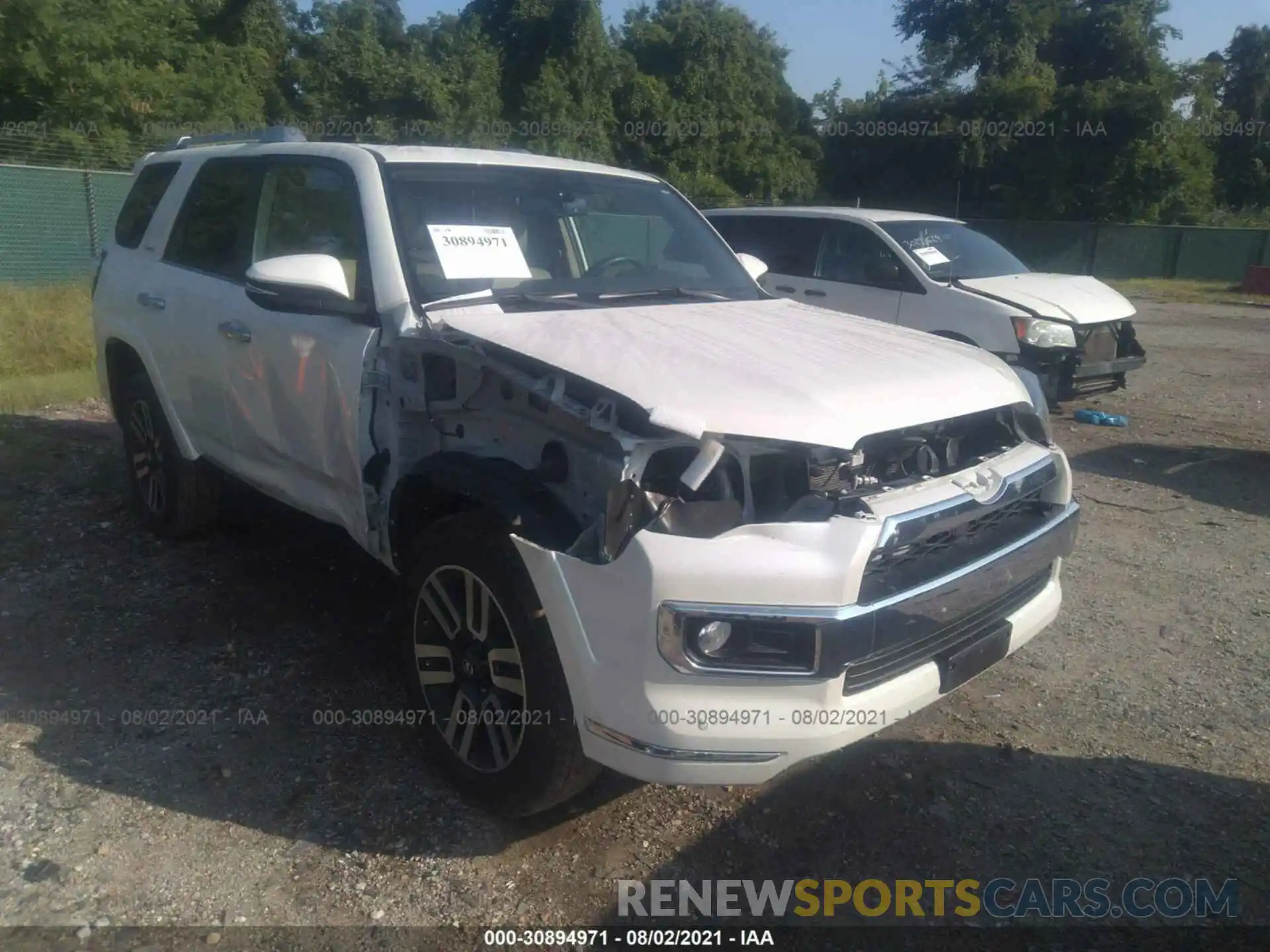 6 Фотография поврежденного автомобиля JTEBU5JR3K5621127 TOYOTA 4RUNNER 2019