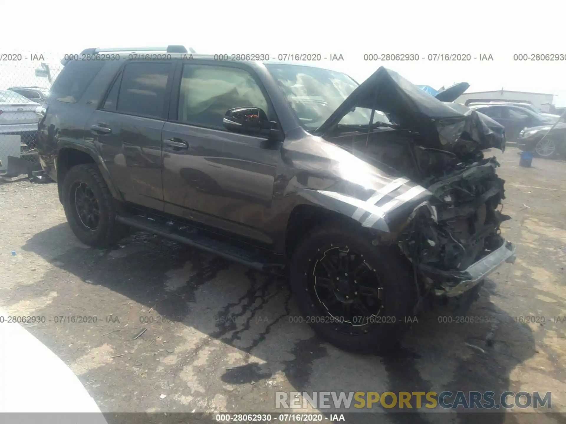 1 Фотография поврежденного автомобиля JTEBU5JR3K5623685 TOYOTA 4RUNNER 2019