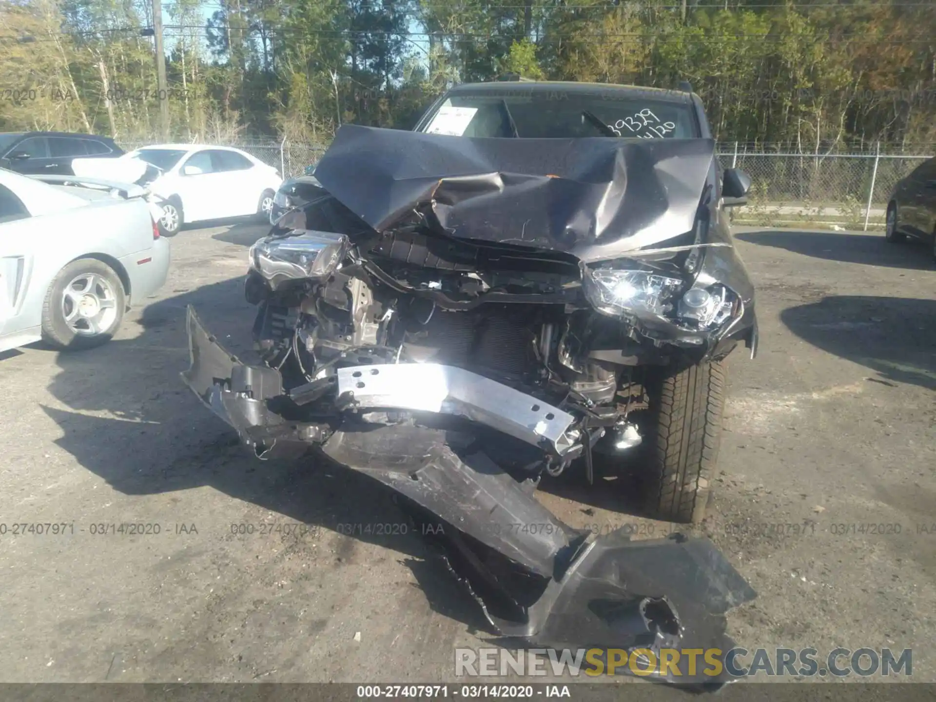 6 Photograph of a damaged car JTEBU5JR3K5624044 TOYOTA 4RUNNER 2019