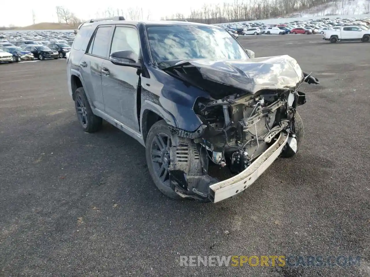 1 Photograph of a damaged car JTEBU5JR3K5625601 TOYOTA 4RUNNER 2019