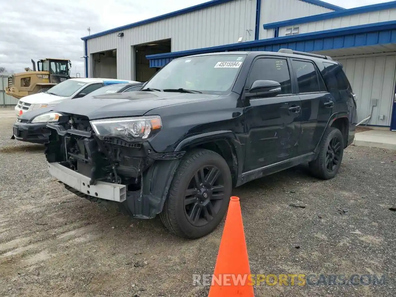 1 Photograph of a damaged car JTEBU5JR3K5626179 TOYOTA 4RUNNER 2019