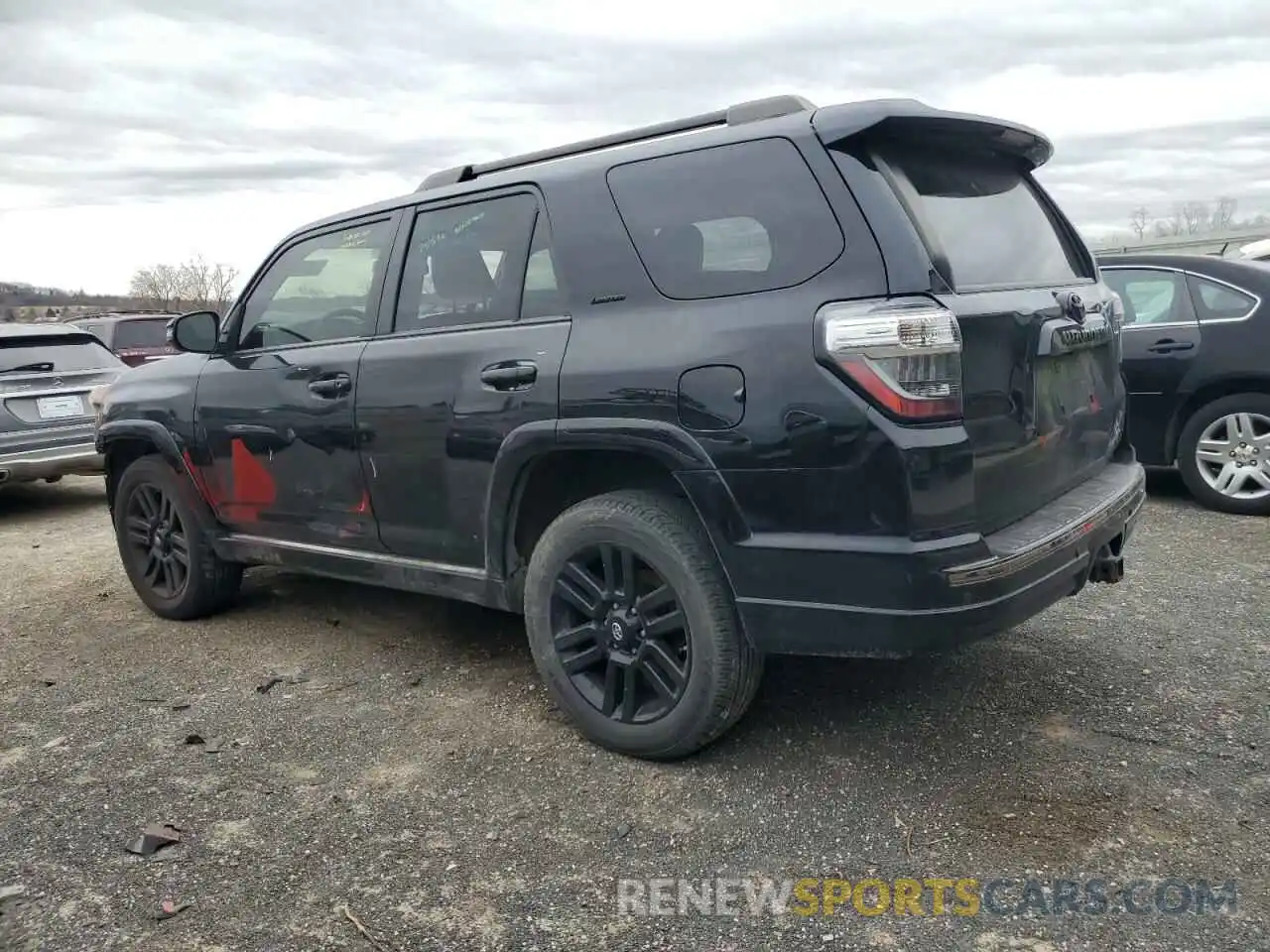 2 Photograph of a damaged car JTEBU5JR3K5626179 TOYOTA 4RUNNER 2019