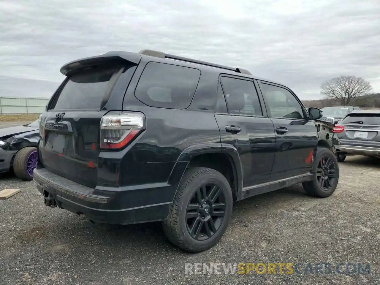 3 Фотография поврежденного автомобиля JTEBU5JR3K5626179 TOYOTA 4RUNNER 2019