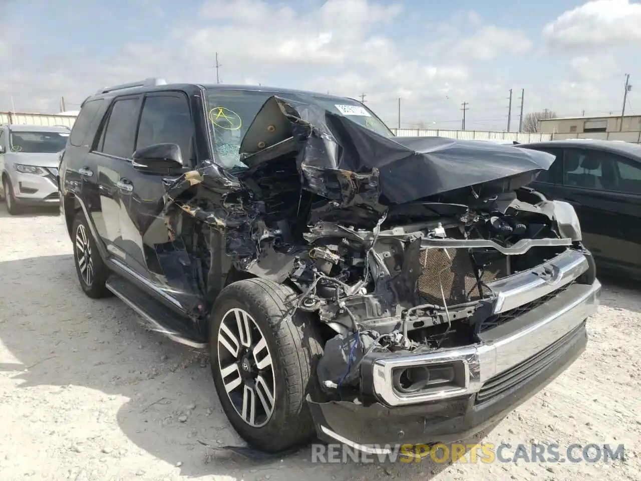 9 Photograph of a damaged car JTEBU5JR3K5627624 TOYOTA 4RUNNER 2019