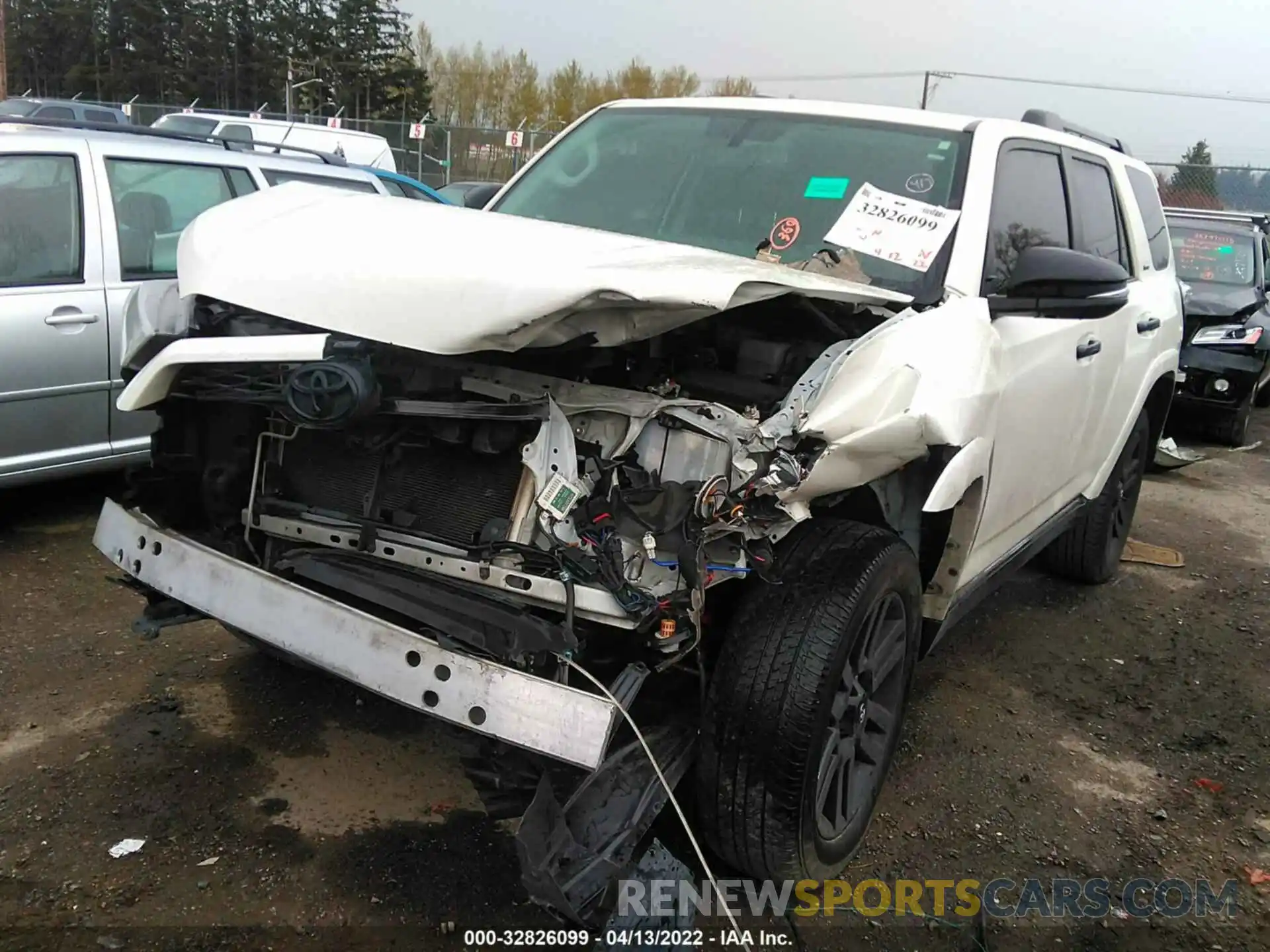 6 Фотография поврежденного автомобиля JTEBU5JR3K5627770 TOYOTA 4RUNNER 2019