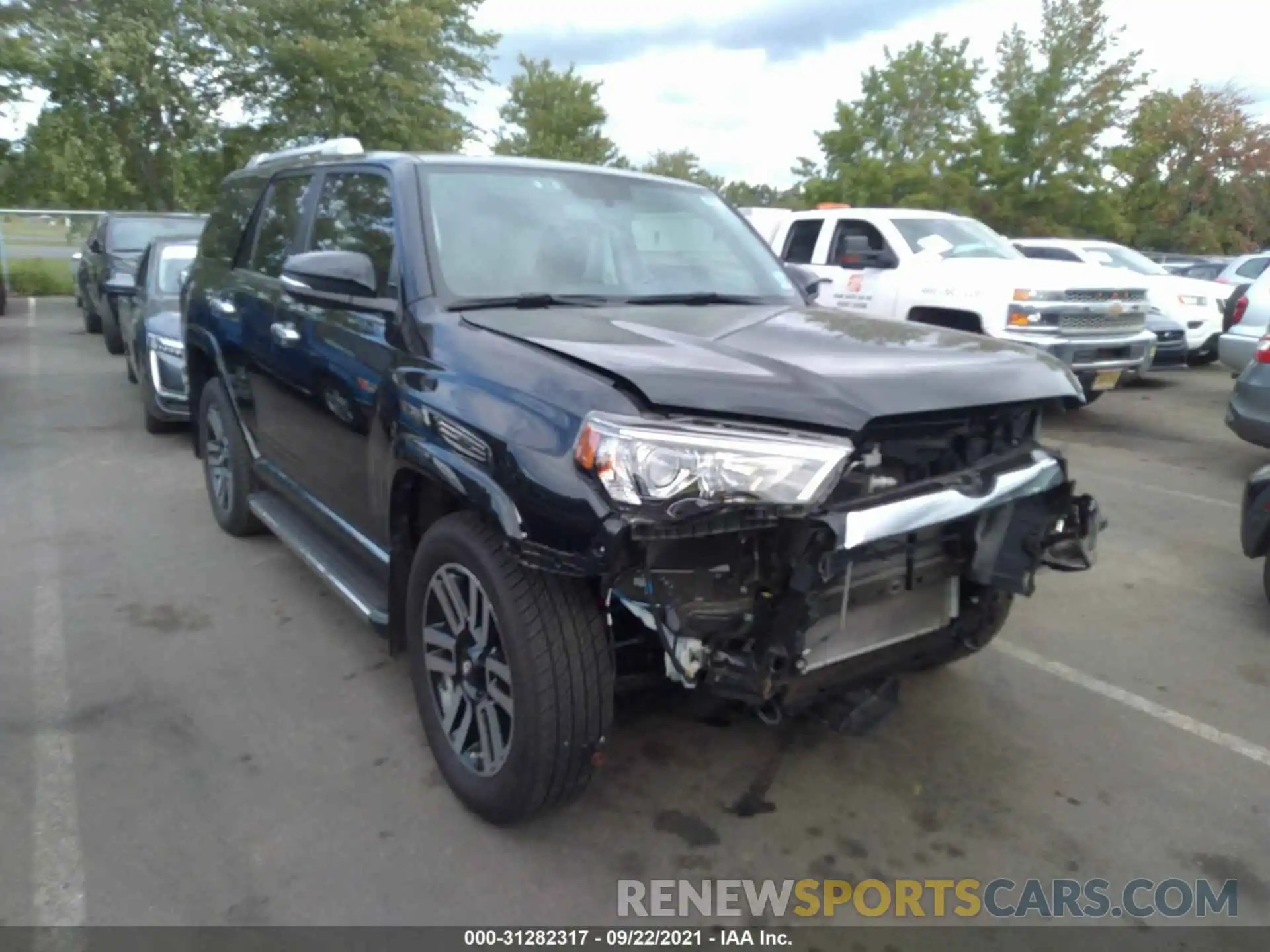 1 Photograph of a damaged car JTEBU5JR3K5629826 TOYOTA 4RUNNER 2019