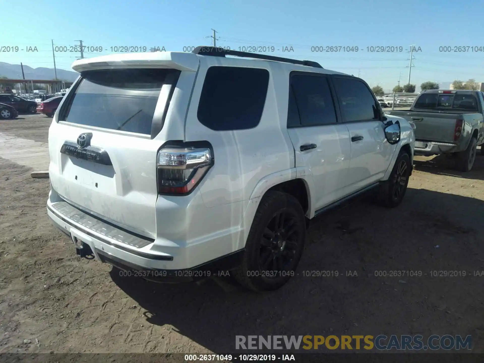 4 Фотография поврежденного автомобиля JTEBU5JR3K5631091 TOYOTA 4RUNNER 2019