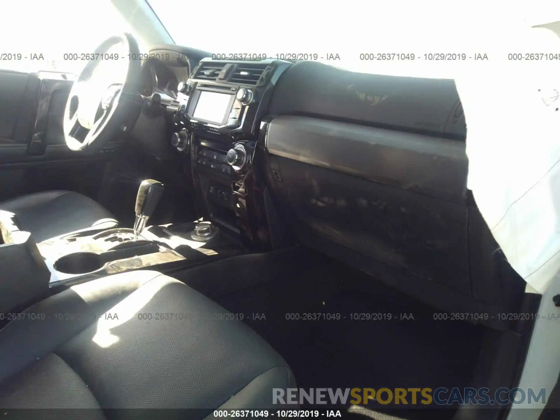 5 Photograph of a damaged car JTEBU5JR3K5631091 TOYOTA 4RUNNER 2019