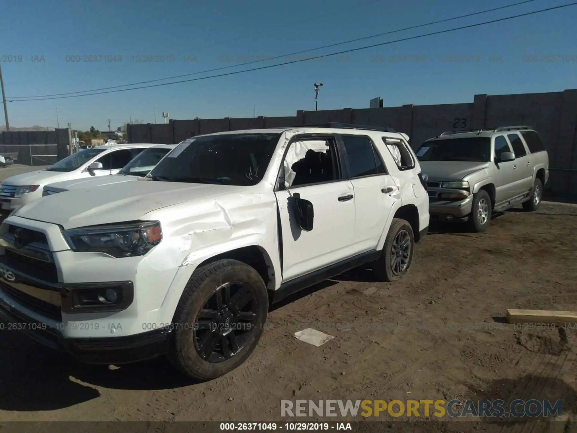 6 Фотография поврежденного автомобиля JTEBU5JR3K5631091 TOYOTA 4RUNNER 2019