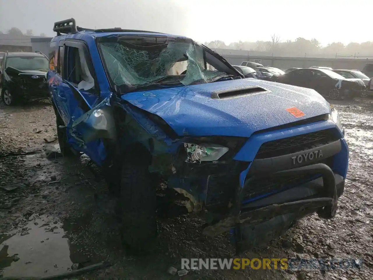 1 Photograph of a damaged car JTEBU5JR3K5631818 TOYOTA 4RUNNER 2019