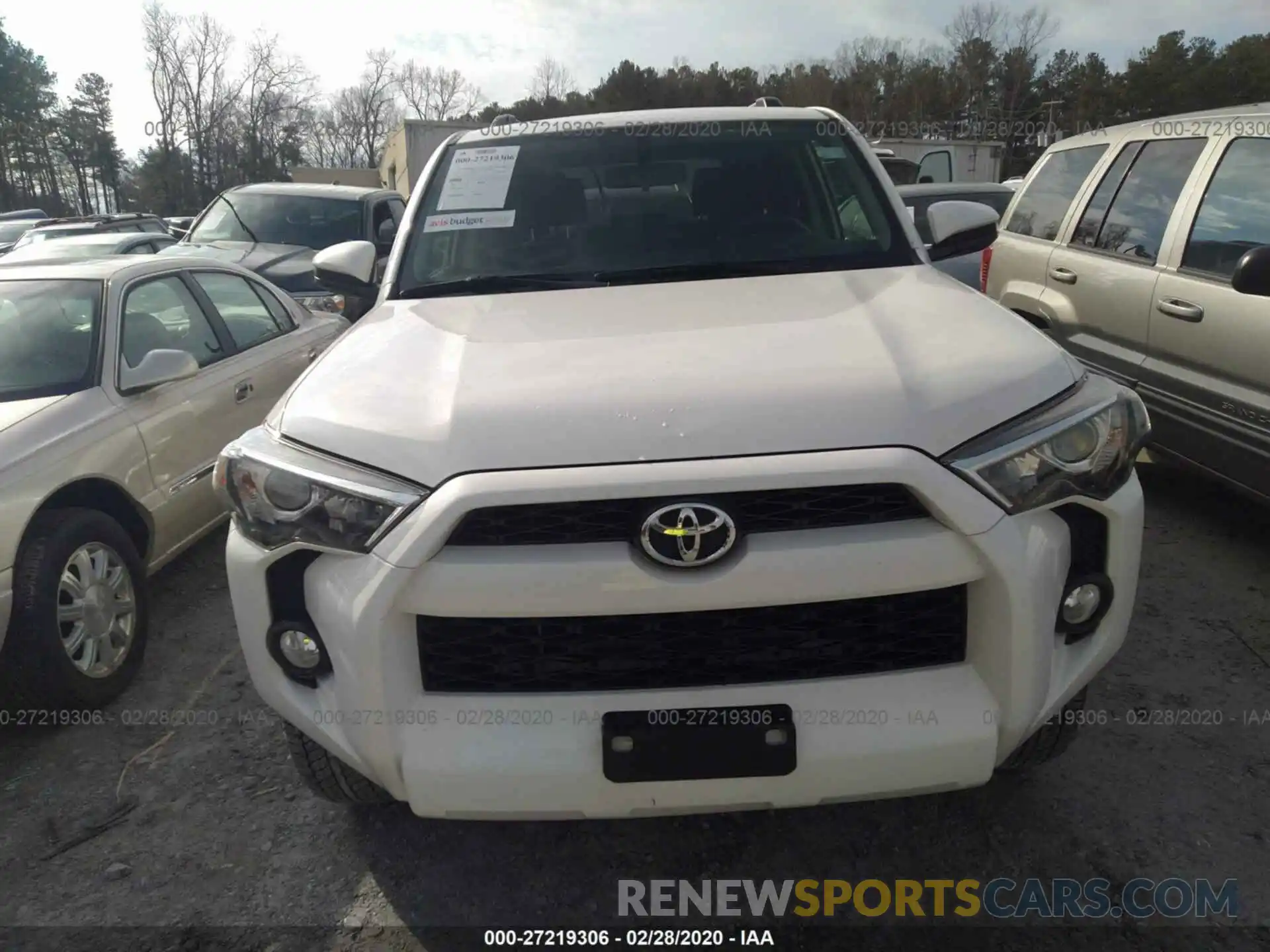 6 Photograph of a damaged car JTEBU5JR3K5631849 TOYOTA 4RUNNER 2019