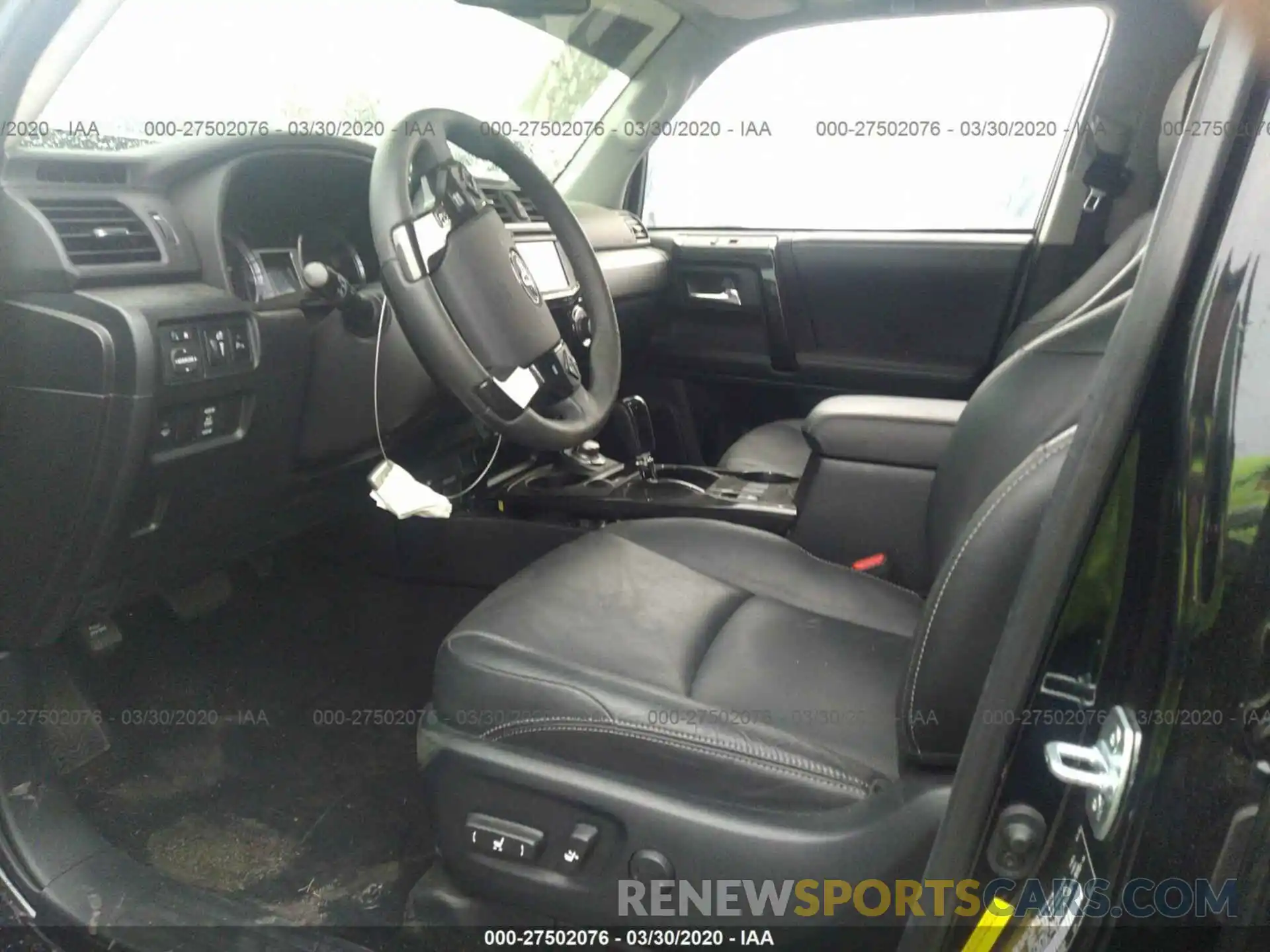 5 Photograph of a damaged car JTEBU5JR3K5633519 TOYOTA 4RUNNER 2019