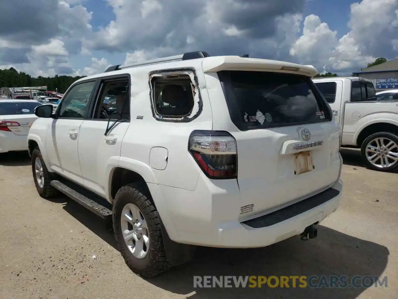 3 Photograph of a damaged car JTEBU5JR3K5634279 TOYOTA 4RUNNER 2019