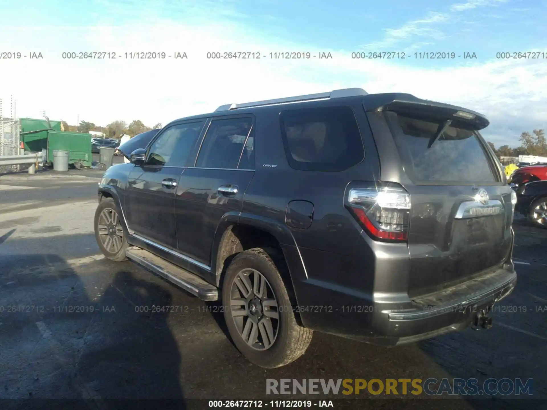 3 Photograph of a damaged car JTEBU5JR3K5635528 TOYOTA 4RUNNER 2019