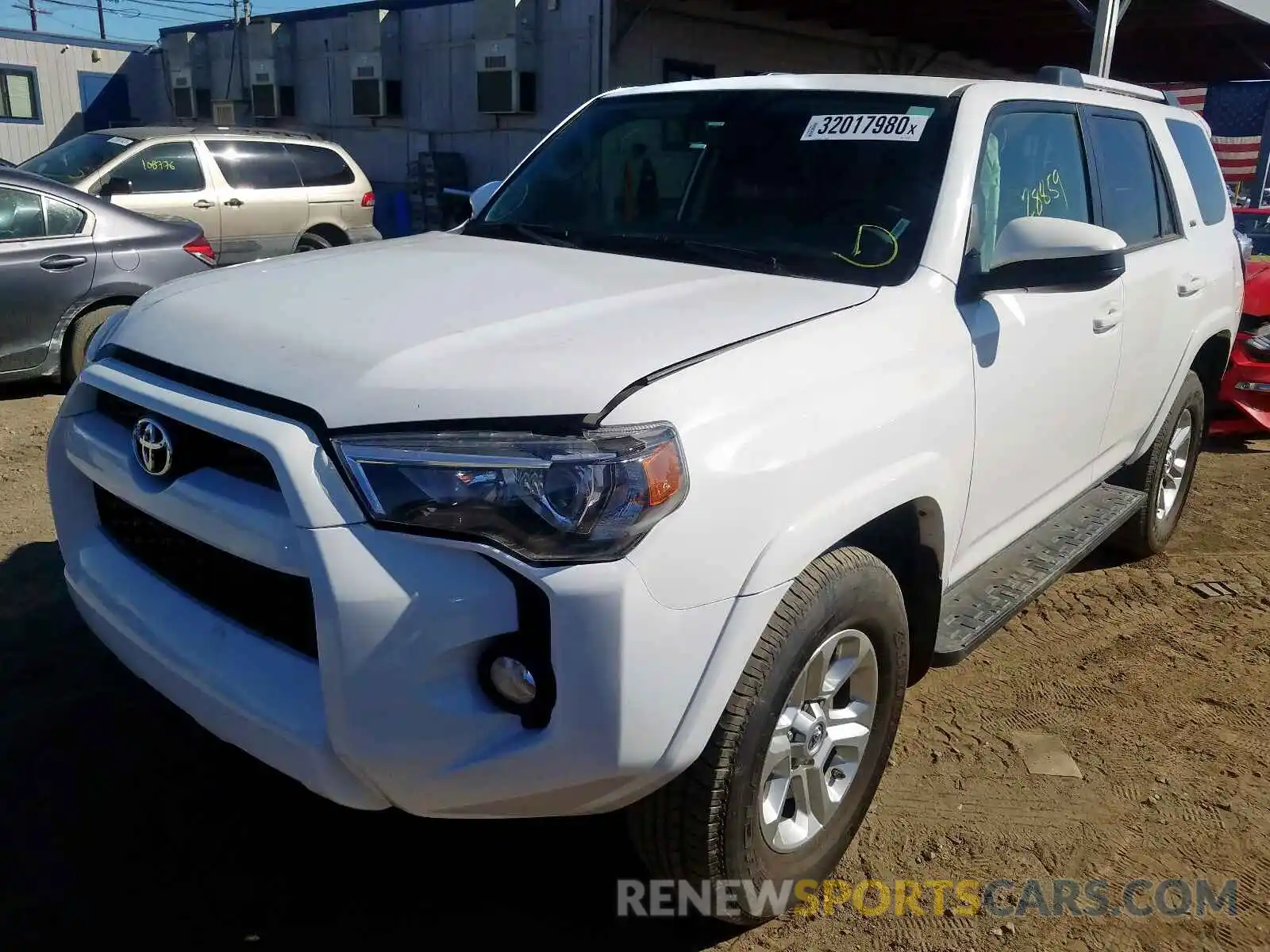 2 Photograph of a damaged car JTEBU5JR3K5635626 TOYOTA 4RUNNER 2019