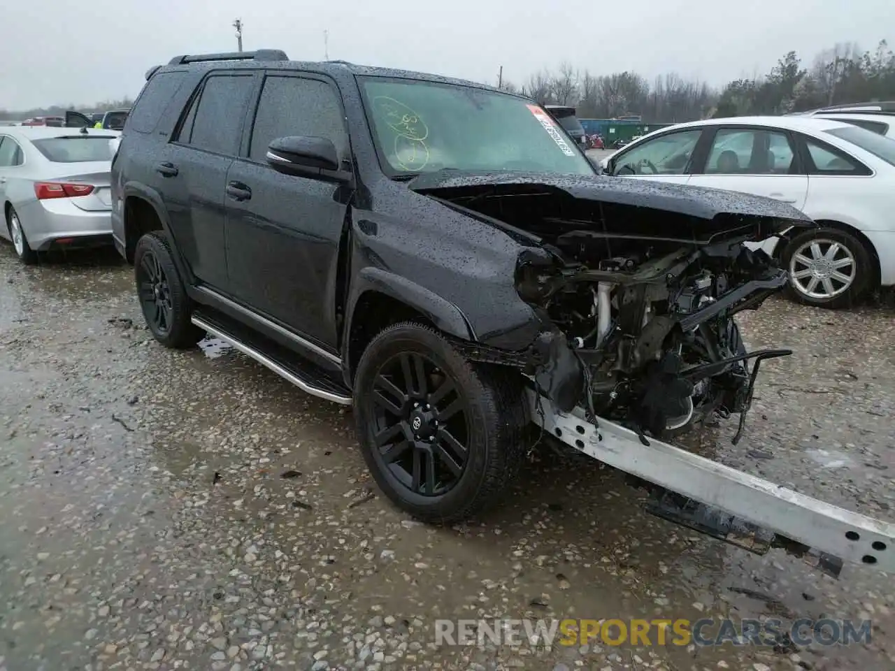 1 Photograph of a damaged car JTEBU5JR3K5639031 TOYOTA 4RUNNER 2019