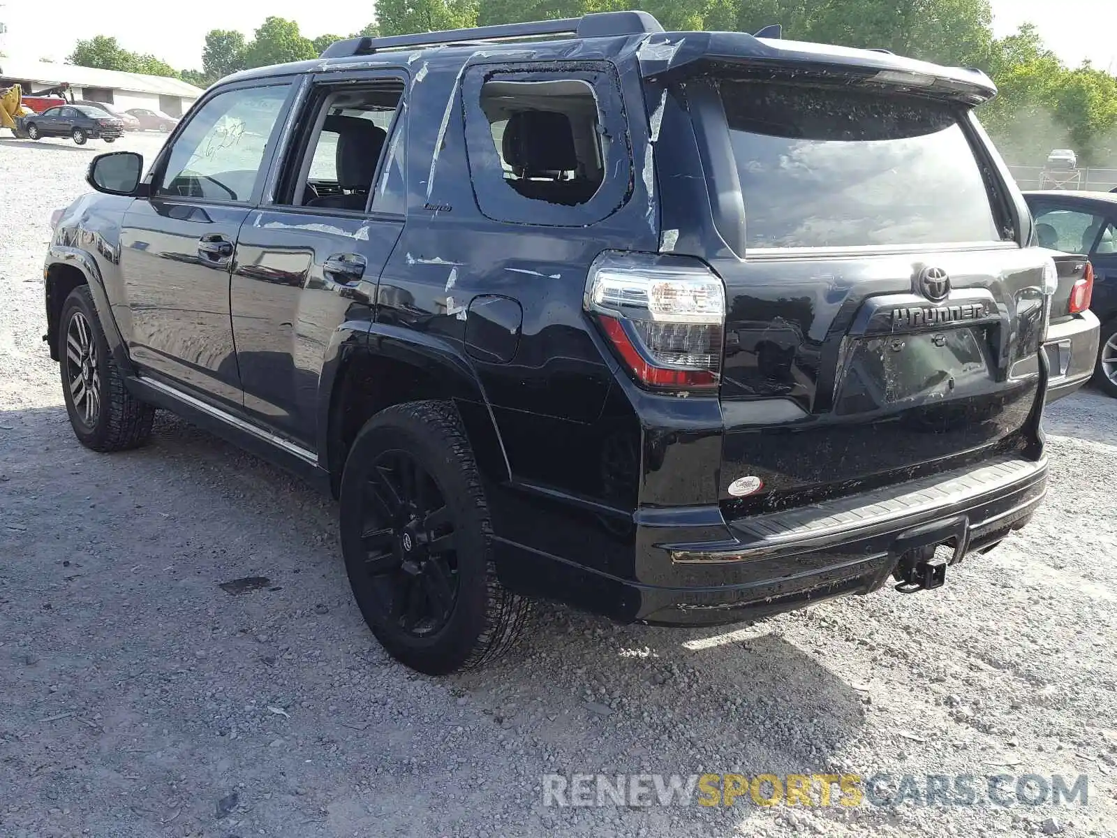 3 Фотография поврежденного автомобиля JTEBU5JR3K5640051 TOYOTA 4RUNNER 2019