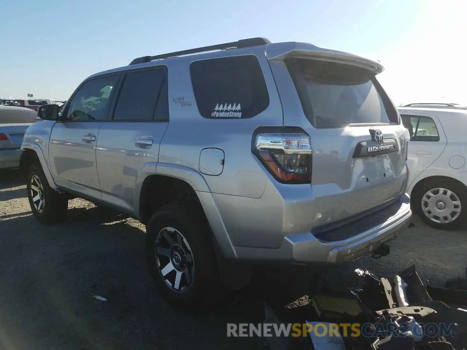 3 Photograph of a damaged car JTEBU5JR3K5641538 TOYOTA 4RUNNER 2019