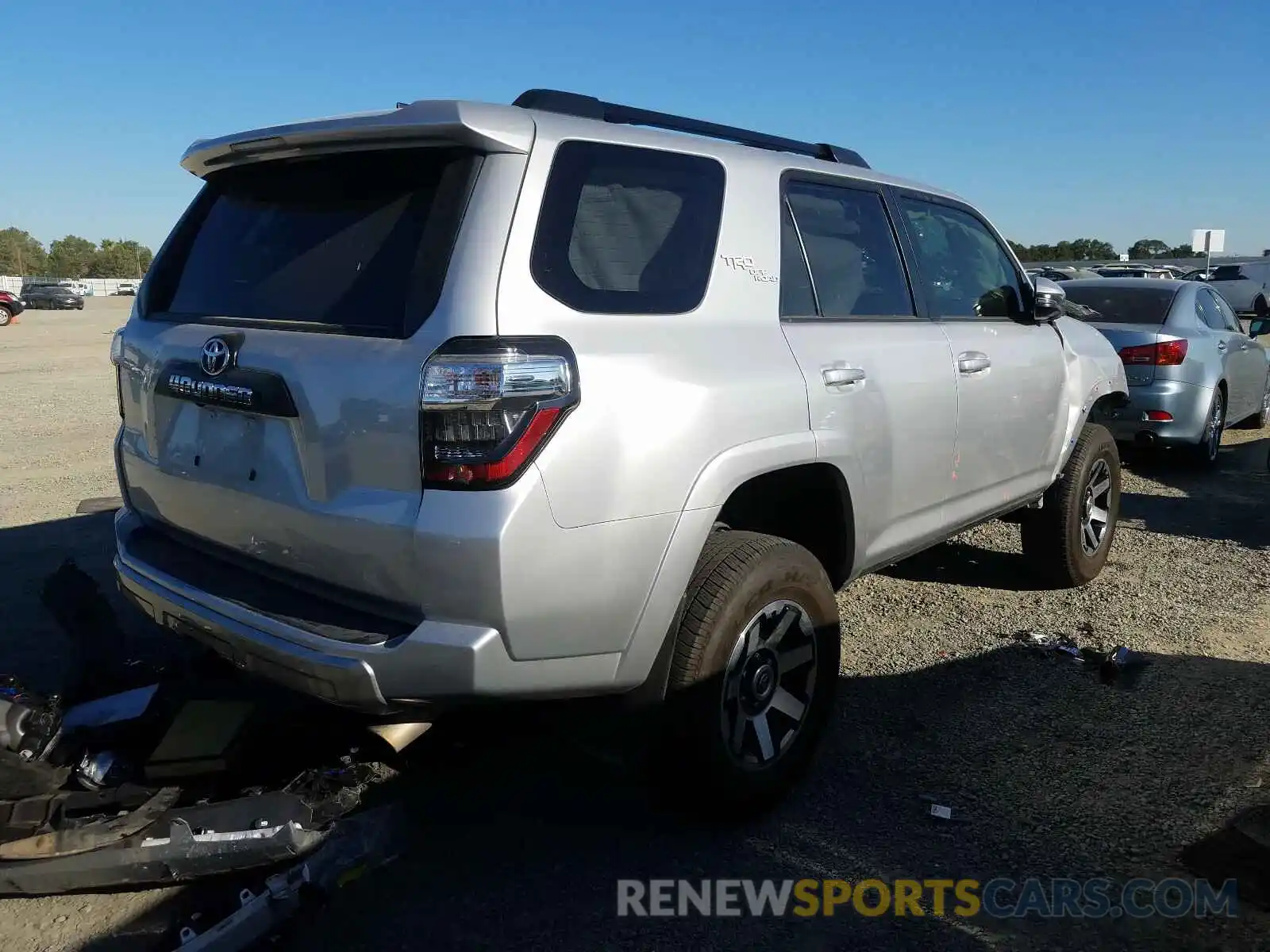 4 Photograph of a damaged car JTEBU5JR3K5641538 TOYOTA 4RUNNER 2019