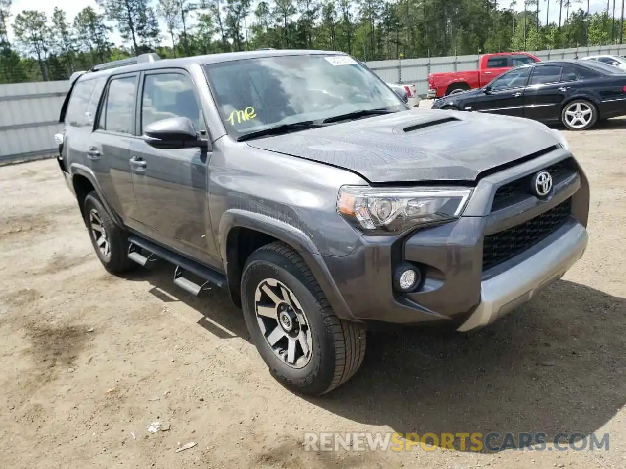 1 Photograph of a damaged car JTEBU5JR3K5642091 TOYOTA 4RUNNER 2019