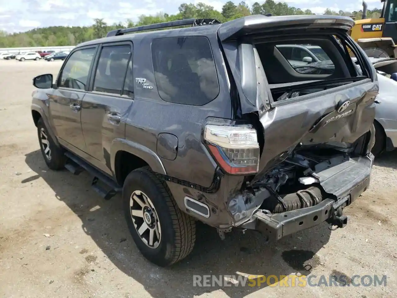 3 Фотография поврежденного автомобиля JTEBU5JR3K5642091 TOYOTA 4RUNNER 2019