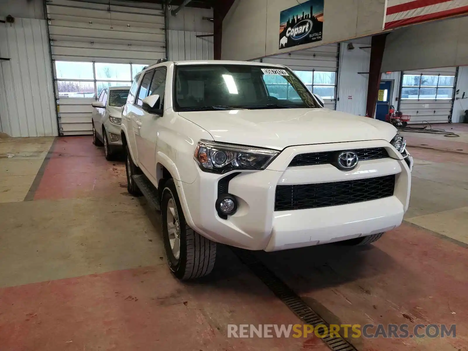 1 Photograph of a damaged car JTEBU5JR3K5645220 TOYOTA 4RUNNER 2019