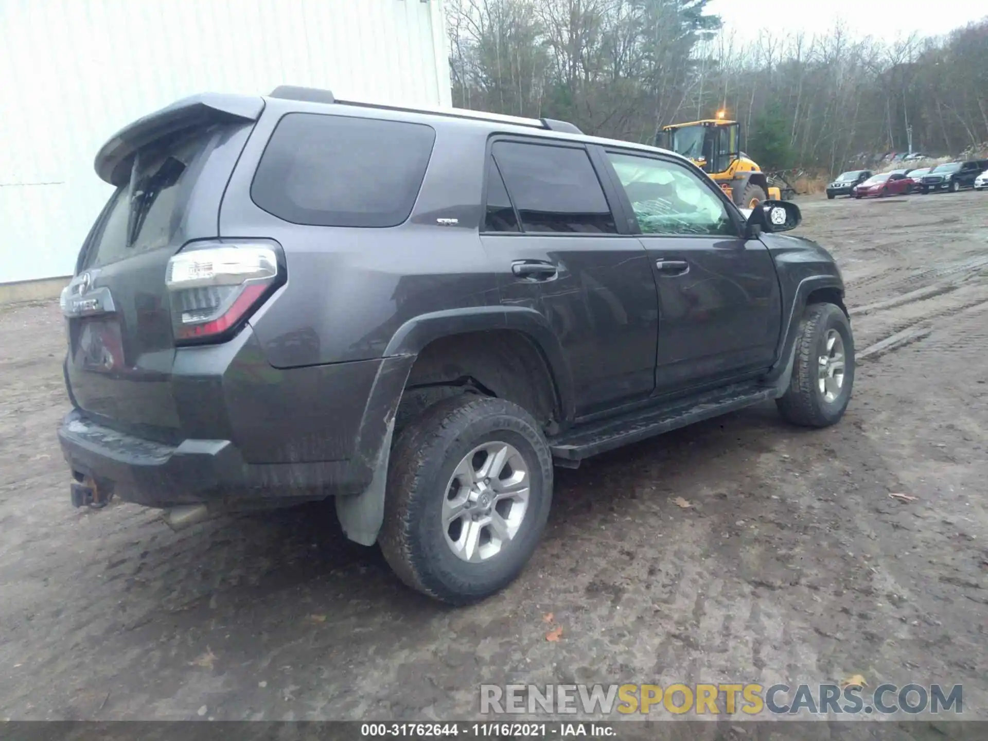 4 Фотография поврежденного автомобиля JTEBU5JR3K5647727 TOYOTA 4RUNNER 2019