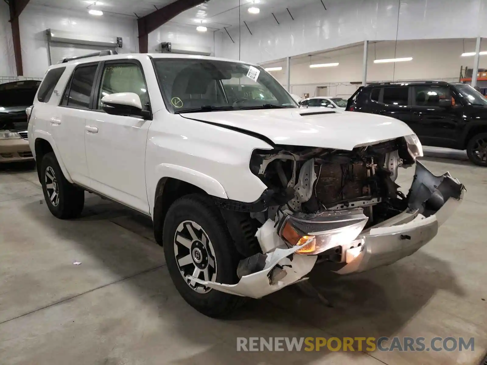 1 Photograph of a damaged car JTEBU5JR3K5649073 TOYOTA 4RUNNER 2019